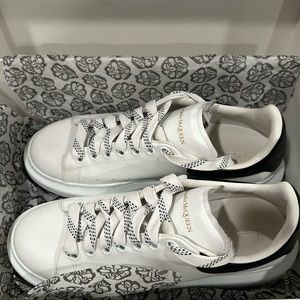 Alexander McQueen Men's White Oversized Sneaker- Size 10